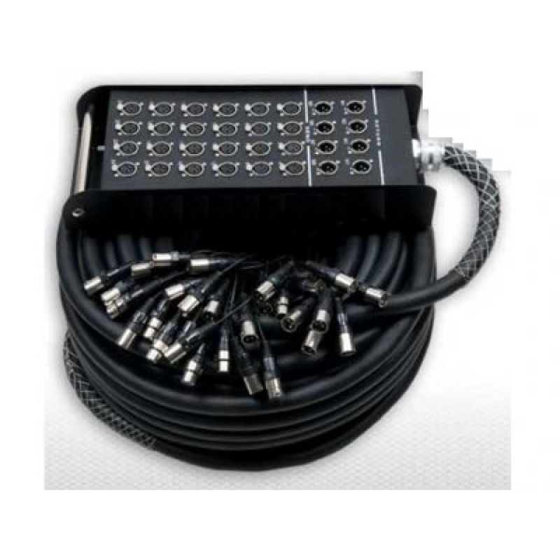 SNAKE 24 CANALES 8 ENVIOS 45 MTS CON STAGEBOX CABLE LAB CLSP 24845 - 1