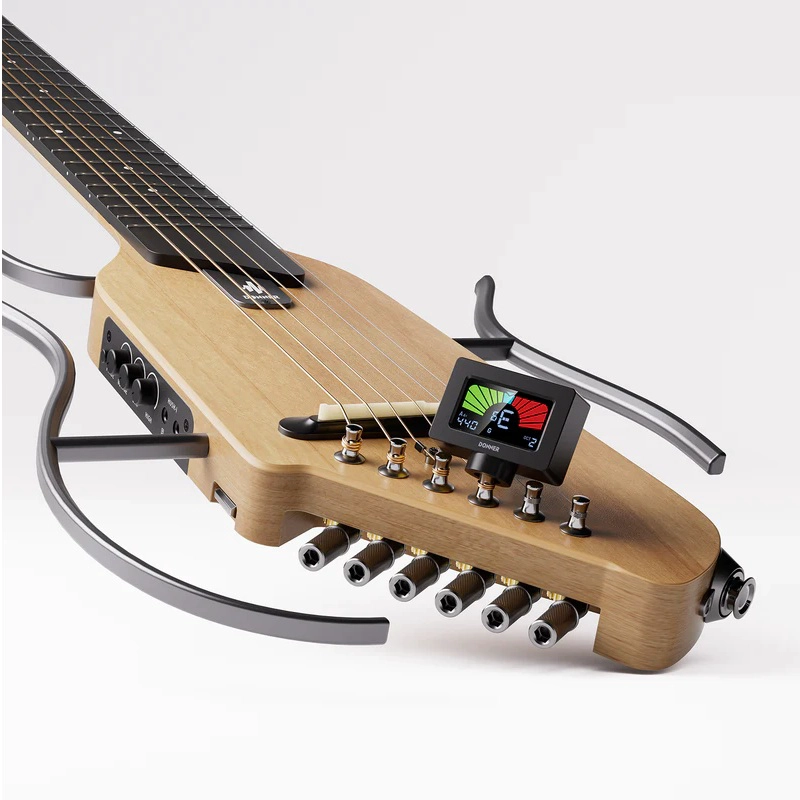 AFINADOR DE GUITARRA DONNER DT-10 MAGNE TICO Y DE CLIP - 2