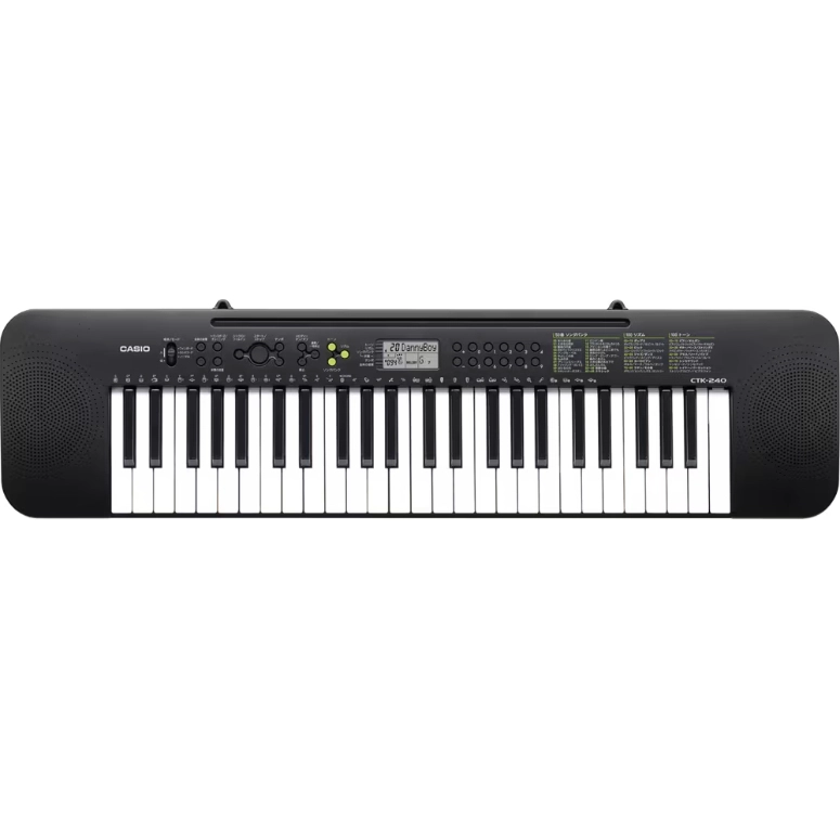 TECLADO MUSICAL DE 49 NOTAS CASIO CTK-240 - 1