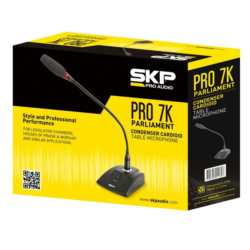 MICROFONO CONDENSADOR DE CUELLO SKP PRO 7K - 2
