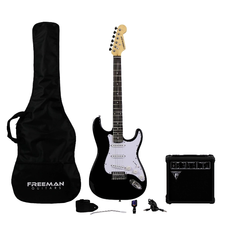 PACK DE GUITARRA FREEMAN ROCK STARTER BK - 1