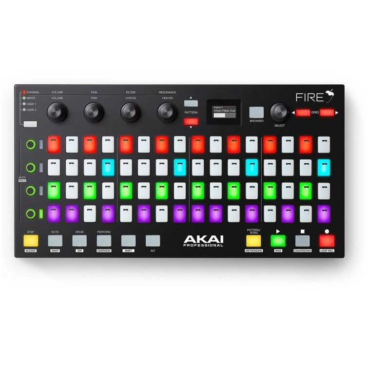 CONTROLADOR MIDI PARA ESTUDIO AKAI FIRE FL STUDIO - 2