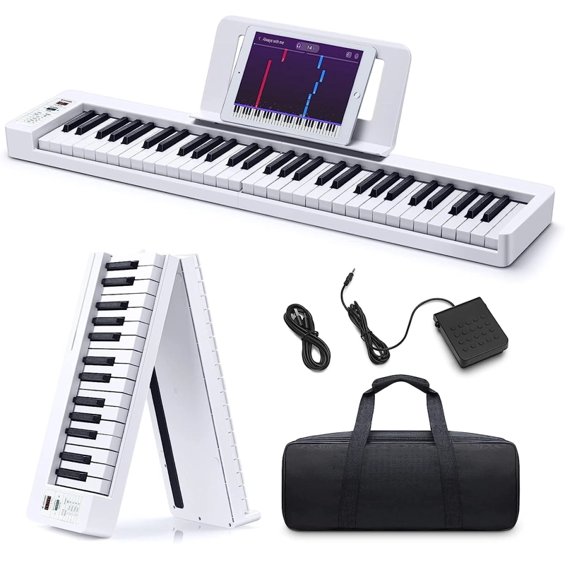 TECLADO PLEGABLE DE 61 NOTAS DONNER DP-06 - 2