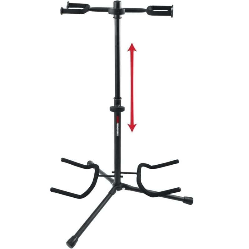 SOPORTE DE GUITARRA DOBLE AJUSTABLE GATOR FRAMEWORKS GFW-GTR 2000 - 1