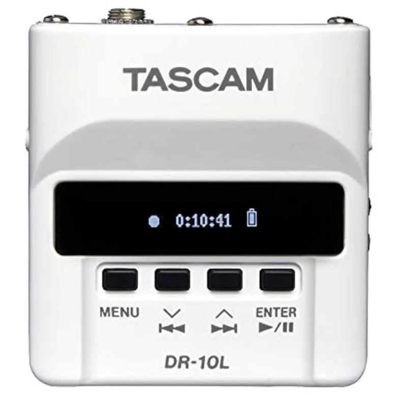 GRABADORA PORTATIL CON MICROFONO LAVALIER TASCAM DR-10LW - 2