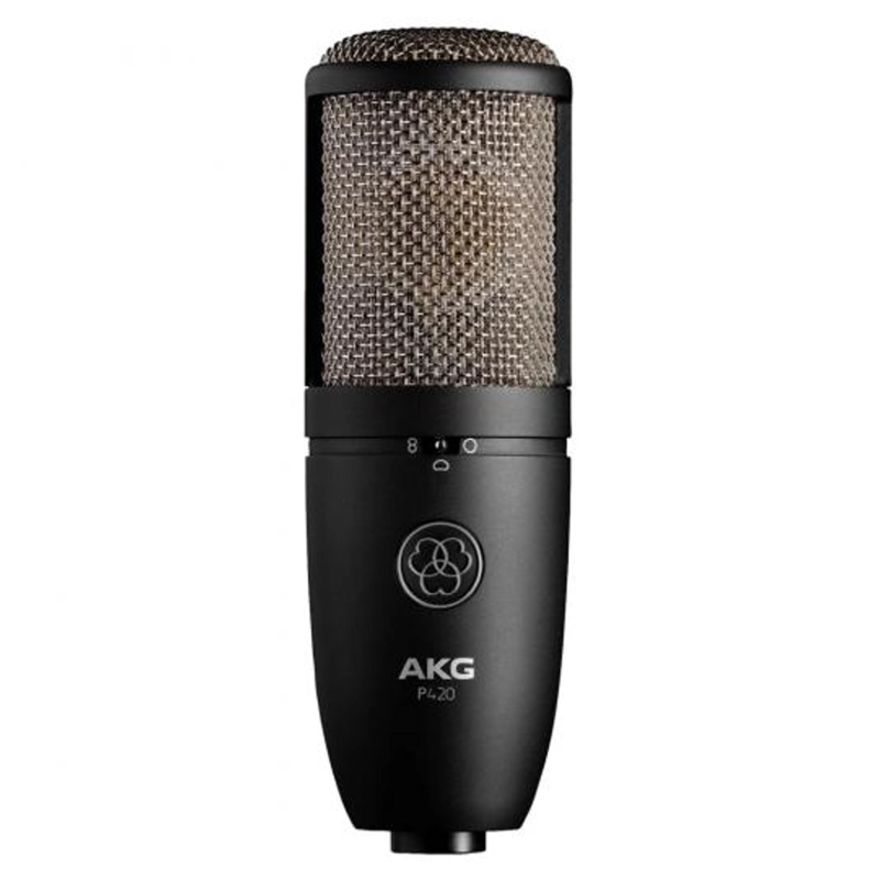 MICROFONO CONDENSADOR HOME STUDIO AKG P 420 - 1