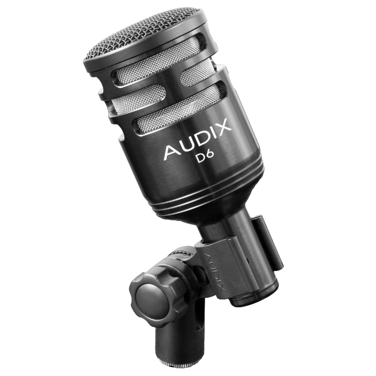 MICROFONO DINAMICO PARA BOMBO AUDIX D6 - 2