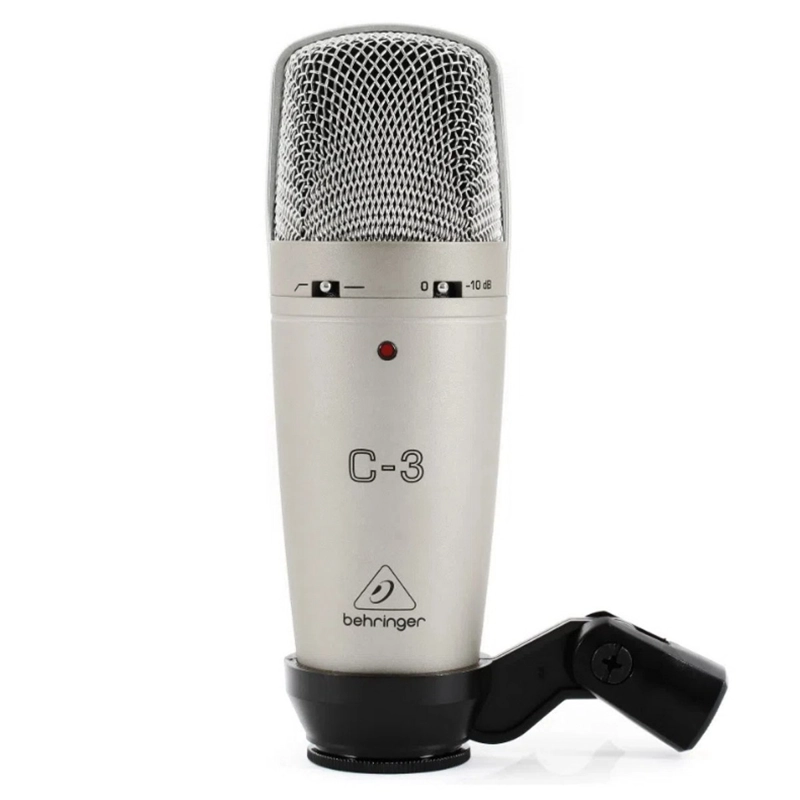 MICROFONO CONDENSADOR DOBLE DIAFRAGMA PROFESIONAL BEHRINGER C-3 - 1