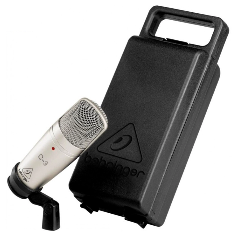 MICROFONO CONDENSADOR DOBLE DIAFRAGMA PROFESIONAL BEHRINGER C-3 - 2