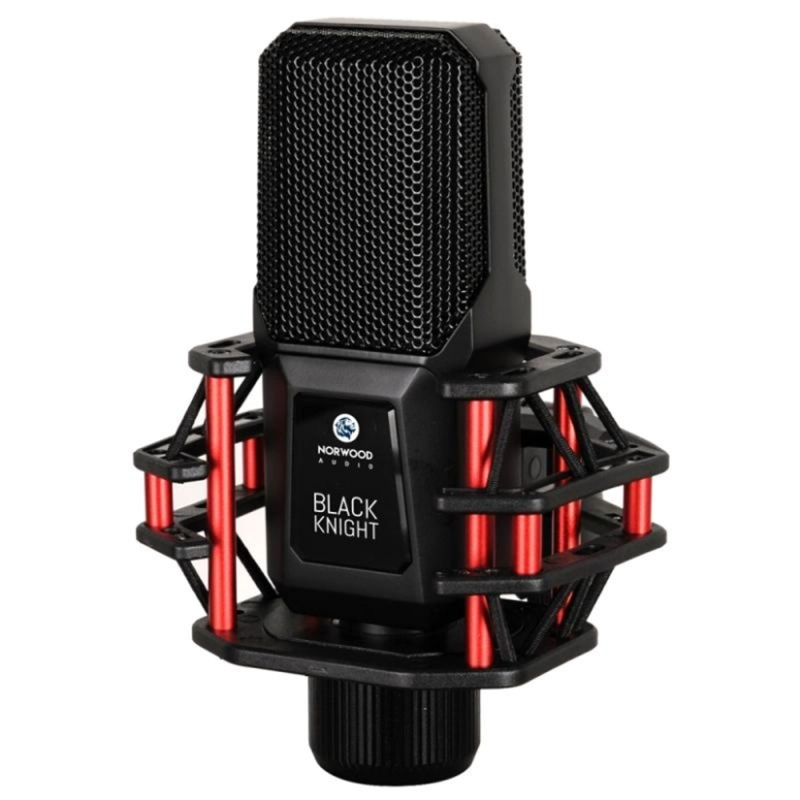 MICROFONO CONDENSADOR PARA PODCAST NORWOOD BLACK KNIGHT - 1