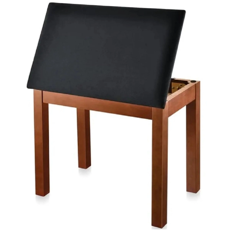 BANQUETA DE PIANO ACOLCHADA DONNER DKB-10 MARRON - 3