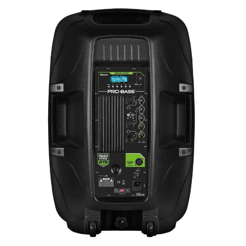COMBO DE PARLANTES ACTIVO + PASIVO PROBASS POWERSTAGE 215 - 3