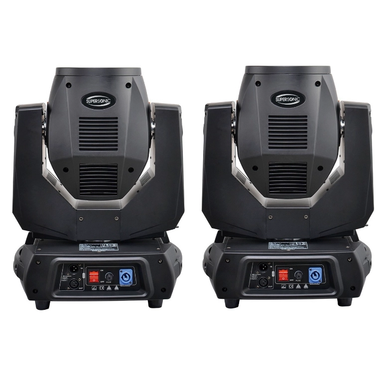 2 CABEZAS MOVILES 9R BEAM SUPERSONIC BS 260-FC - 2