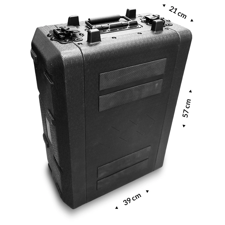CASE DE 3 ESPACIOS CORTO BLACK CROW PECQ-3US - 4