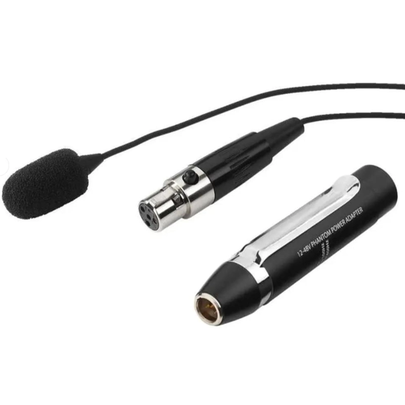MICROFONO CONDENSADOR SUBMINIATURA PARA INSTCUERDA JTS CX500  MA500 - 1