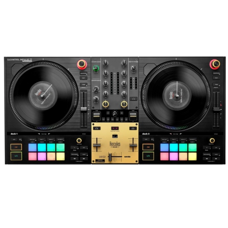 CONTROLADOR DE DJ PROFESIONAL HERCULES INPULSE T7 PREMIUM - 1
