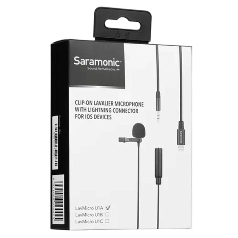 MICROFONO PARA IPHONE SARAMONIC LAVMICRO U1A - 4