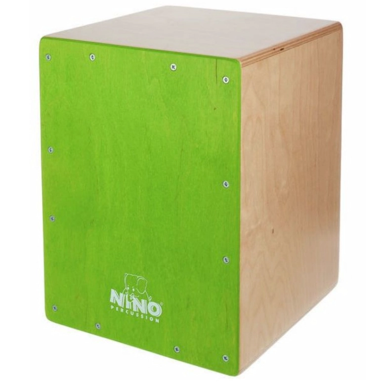 CAJON PERUANO VERDE PARA NIÑOS NINO PERCUSSION NINO 950GR - 1