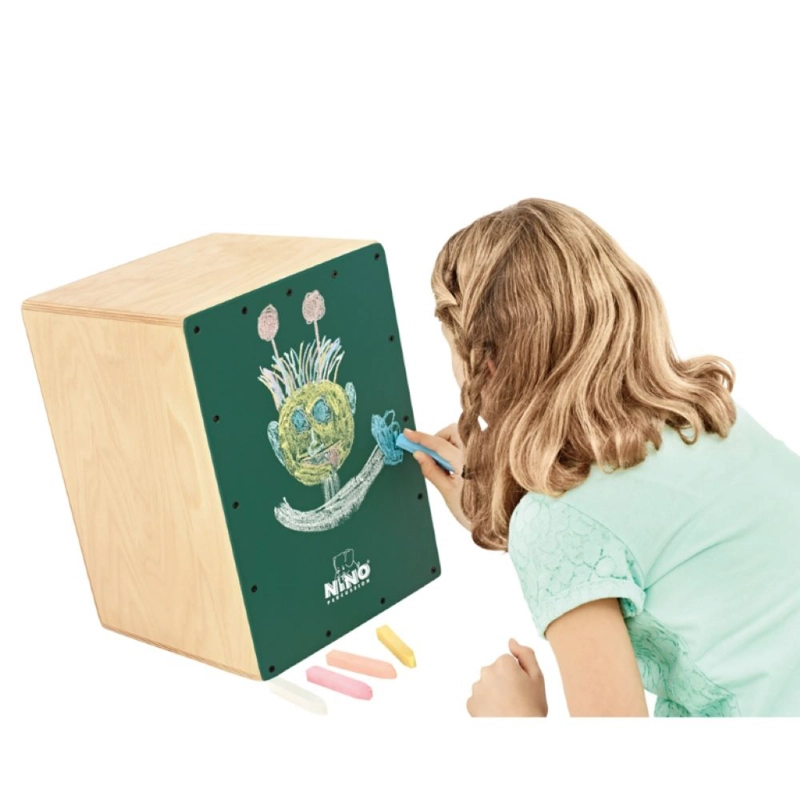 CAJON PERUANO VERDE PARA NIÑOS NINO PERCUSSION NINO 951DG - 3