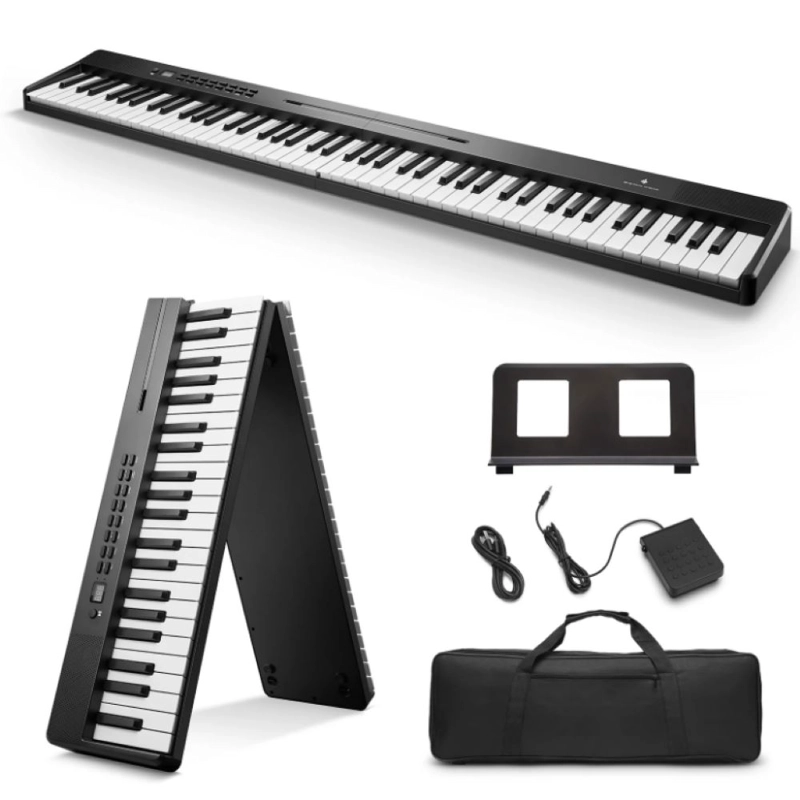 PIANO DIGITAL PLEGABLE 88 TECLAS DONNER DP-10. - 1