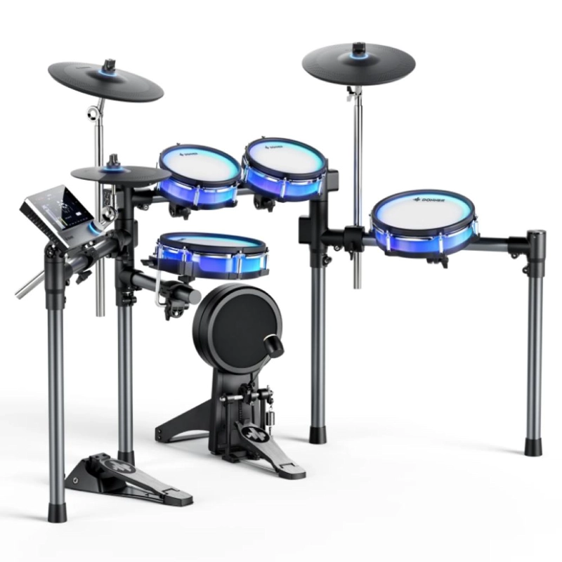 BATERIA ELECTRONICA 8 PIEZAS DONNER BACK BEAT. - 1