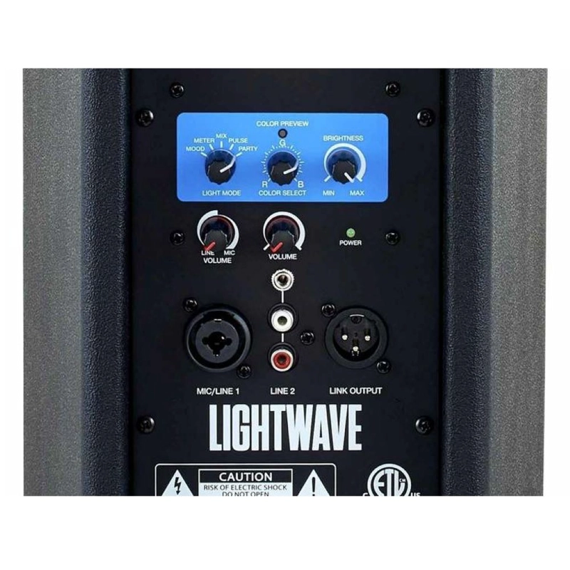 PARLANTE ACTIVO CON LUCES  NUMARK LIGHTWAVE - 3