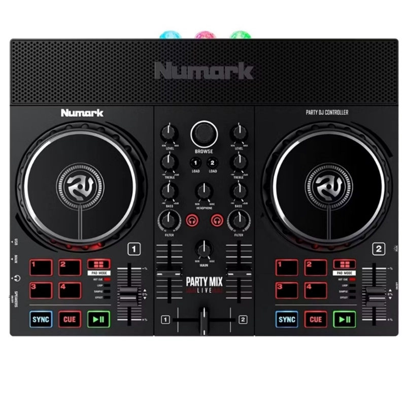 CONTROLADOR DE DJ PROFESIONAL NUMARK PARTY MIX LIVE - 1