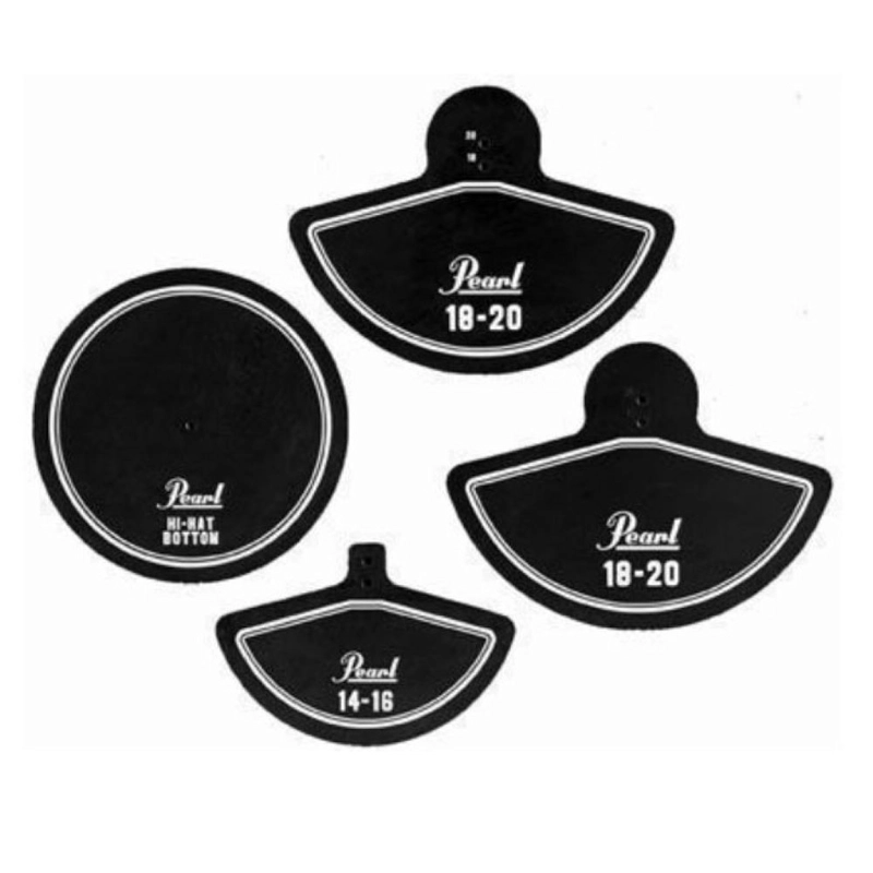 PADS DE GOMA AMORTIGUADORES PARA PLATILLOS PEARL RP-40C - 1