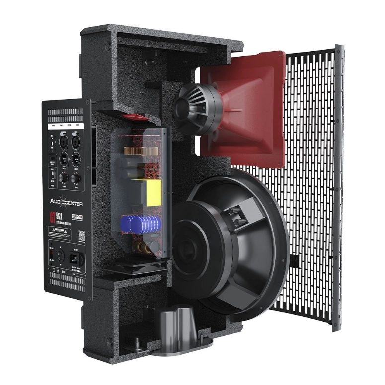 PARLANTE ACTIVO DE RANGO COMPLETO DSP AUDIO CENTER GT-515A - 3