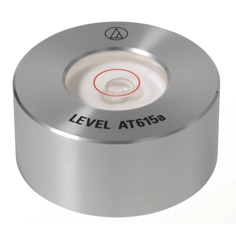 NIVEL DE BURBUJA DE ALTA PRECISION PARA TORNAMESAS AUDIO-TECHNICA AT-615A - 1