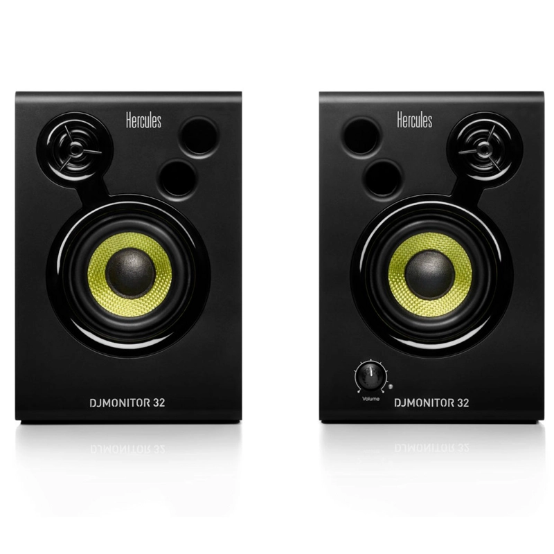 PARLANTES MONITORES HOME STUDIO 20W HERCULES DJ 32 - 1