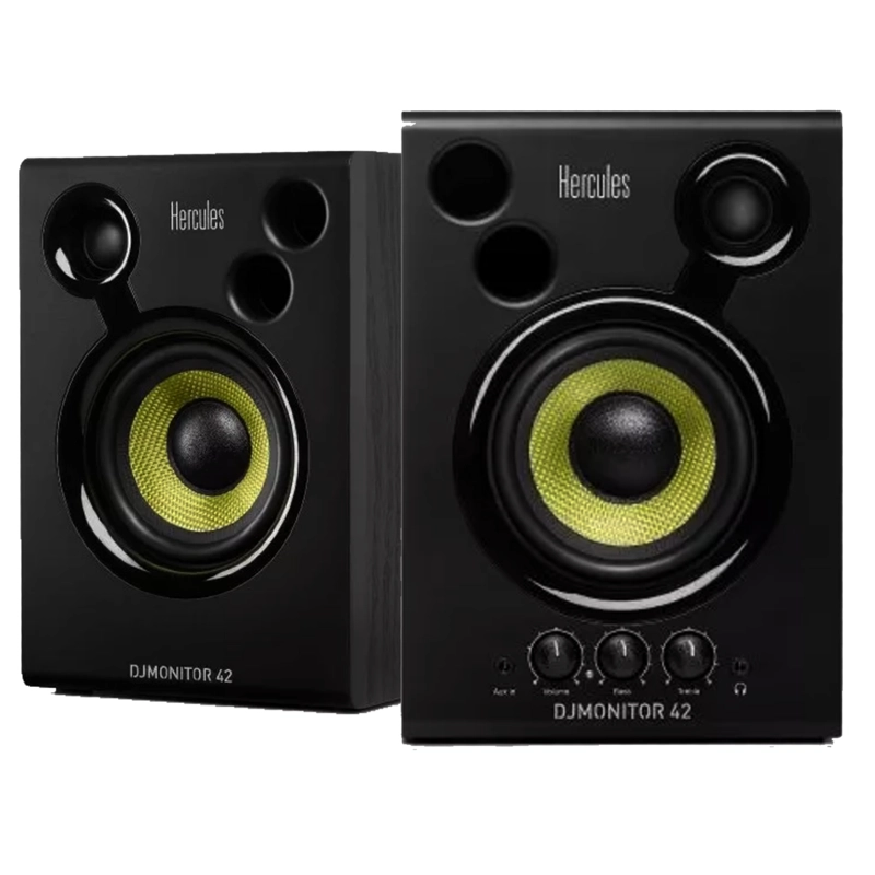 PARLANTES MONITORES HOME STUDIO 40W HERCULES DJ 42 - 1