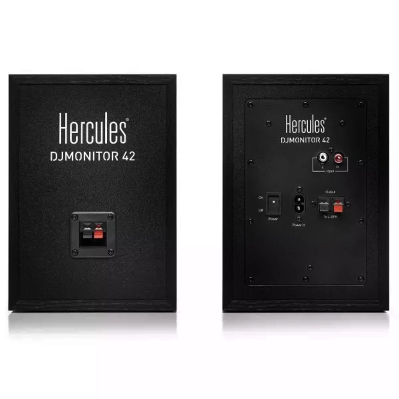 PARLANTES MONITORES HOME STUDIO 40W HERCULES DJ 42 - 2