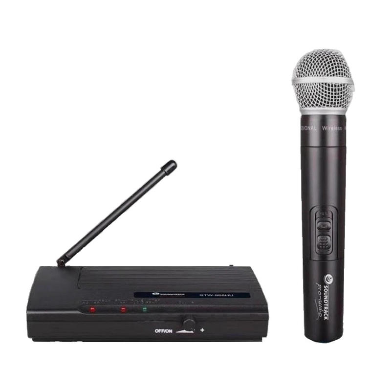 SISTEMA DE MICROFONO INALAMBRICO SOUNDTRACK STW 868 HU - 1