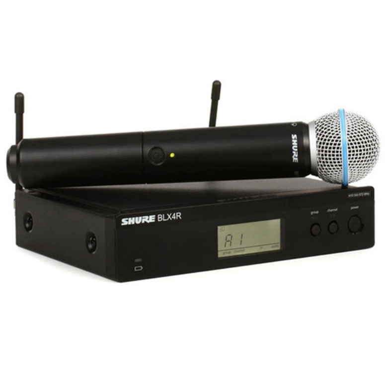 SISTEMA INALAMBRICO RACKMOUNT CON CAPSULA BETA 58A SHURE BLX24R  B58 - 1