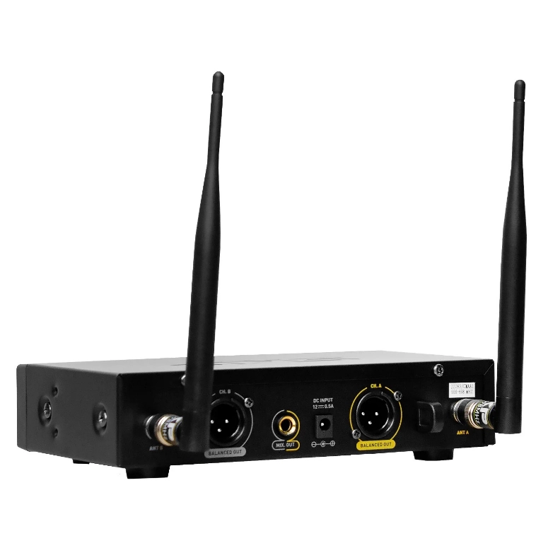 MICROFONO INALAMBRICO DOBLE PROFESIONAL SKP CLARITY II - 3