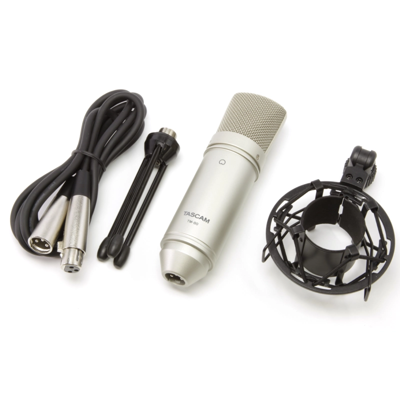 MICROFONO CONDENSADOR TASCAM TM 80 - 3