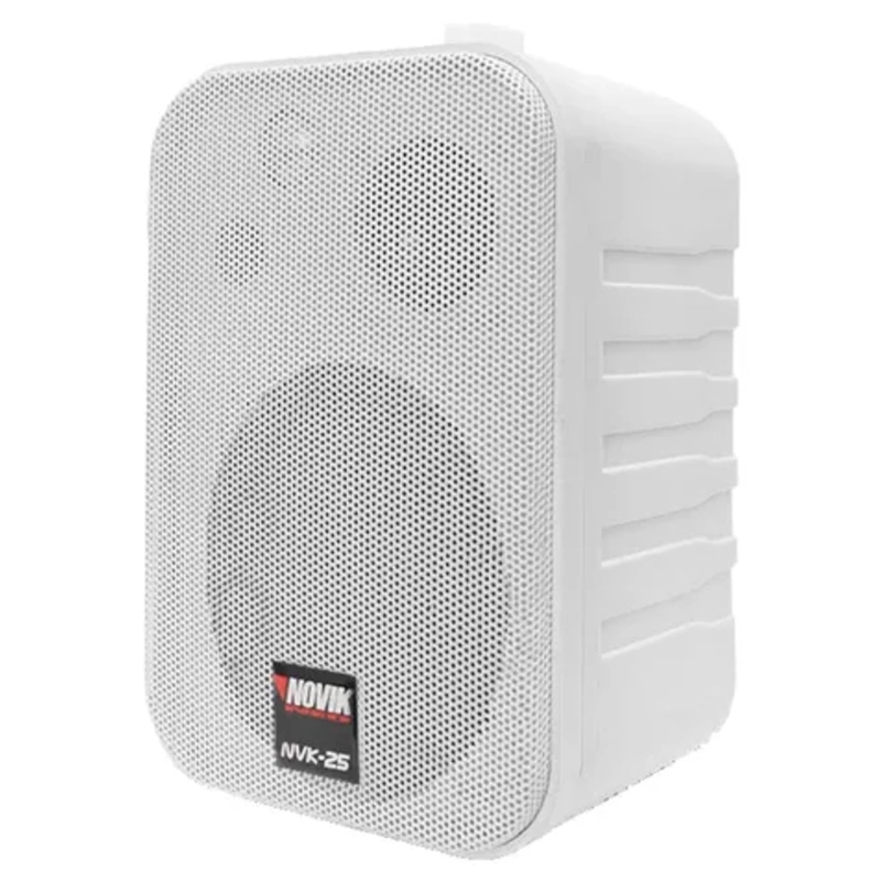 PAR DE PARLANTES AMBIENTAL E INSTALACION NOVIK NVK 25 W - 2
