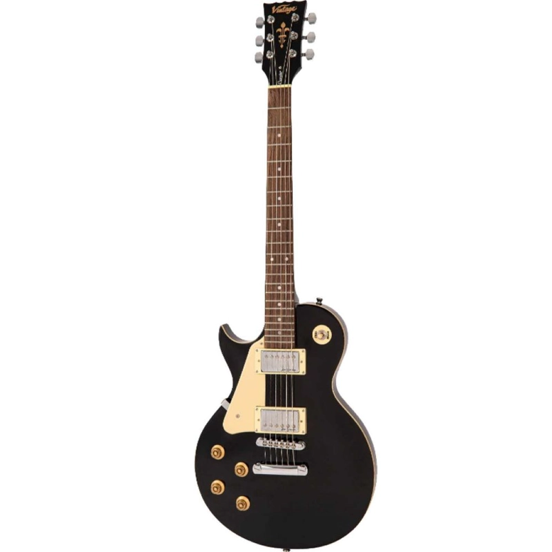 GUITARRA ELE CTRICA LES PAUL VINTAGE LH-V10BLK - 1