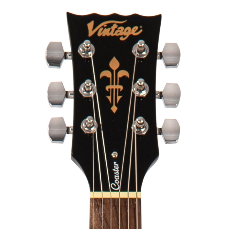 GUITARRA ELE CTRICA LES PAUL VINTAGE LH-V10BLK - 3