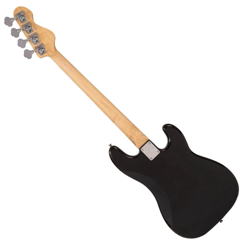 BAJO ELE CTRICO 4 CUERDAS CON PASTILLA SPLIT COIL VINTAGE LH-V40 BLK - 3