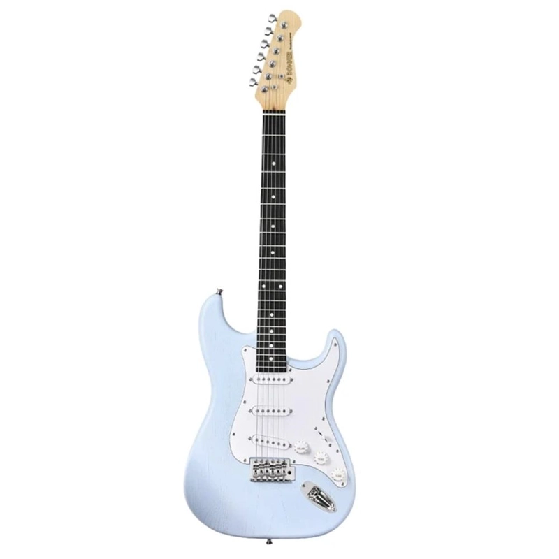 GUITARRA ELE CTRICA + KIT COMPLETO DONNER DST-80 SONIC BLUE - 2