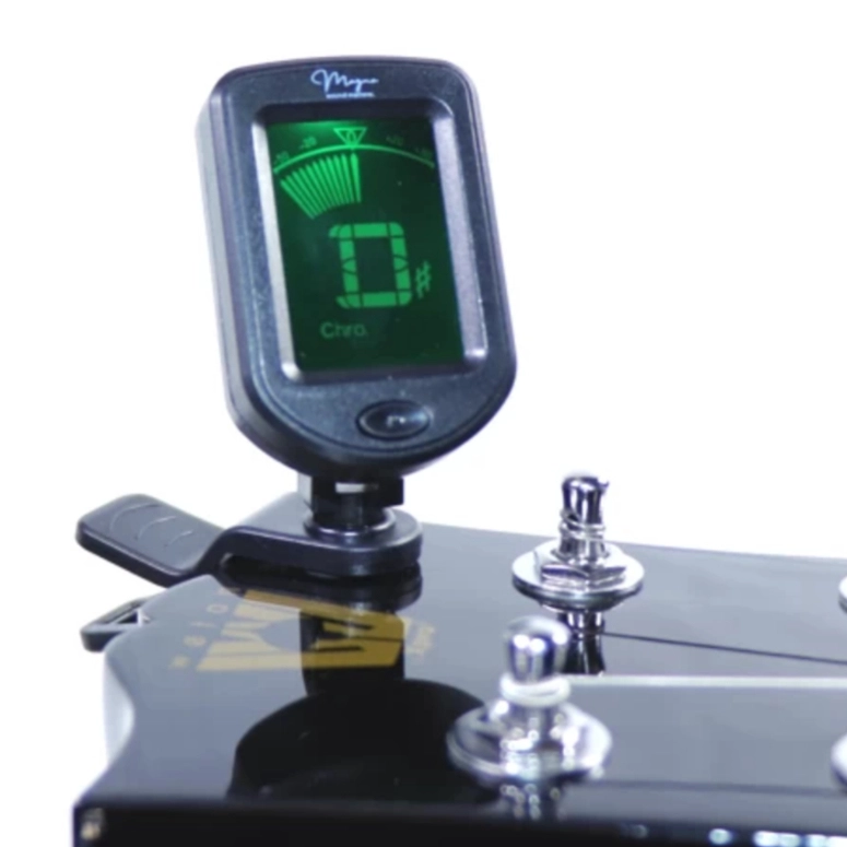 AFINADOR DE CLIP PARA GUITARRA Y BAJO WOTAN W-TUNER - 1