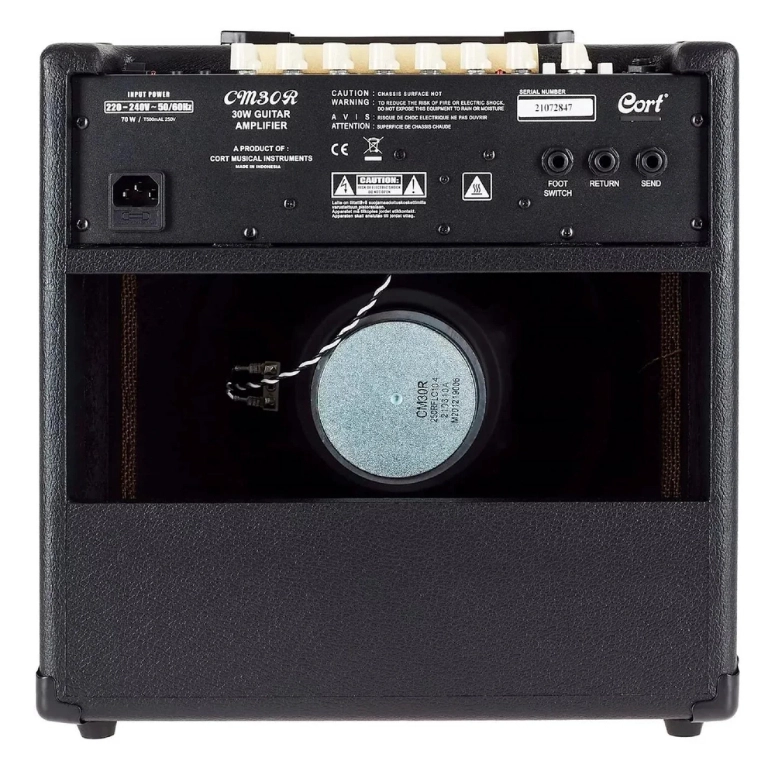 AMPLIFICADOR PARA GUITARRA ELE CTRICA CORT CM30R-BK - 2