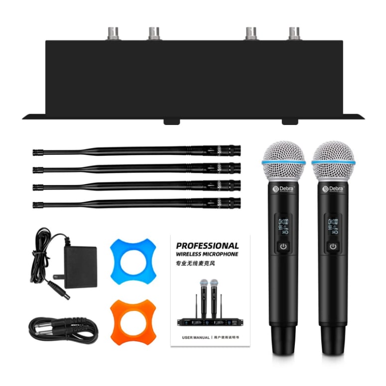SISTEMA DE MICROFONO INALAMBRICO DEBRA AUDIO T-M20 - 4