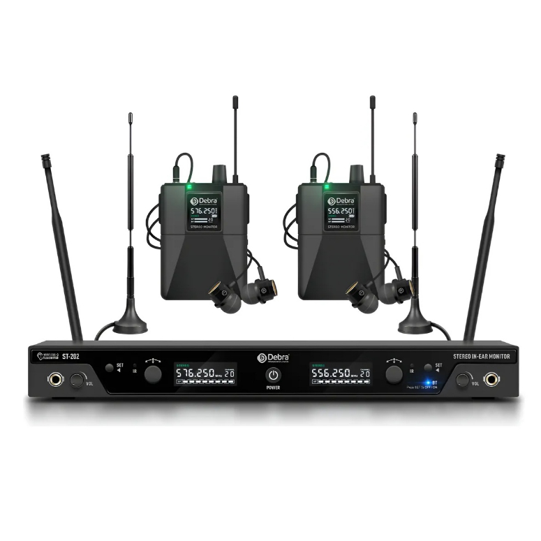 SISTEMA DE MONITOREO INALAMBRICO INTRAAURAL DEBRA ST-202 - 1
