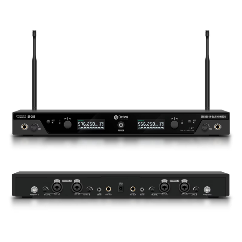 SISTEMA DE MONITOREO INALAMBRICO INTRAAURAL DEBRA ST-202 - 2