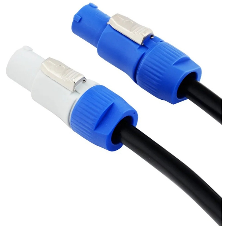 CABLE DE ALIMENTACION POWERCON DE ENTRADA DE CA POWERCON A SALIDA POWERCON KA-MALEON CA-3107 5MT - 2
