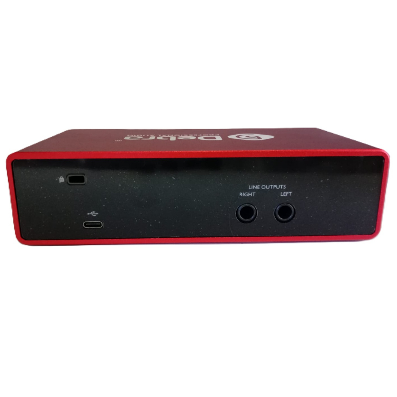 INTERFAZ DE AUDIO USB DE 3RA GENERACION CON 2 ENTRADAS Y 2 SALIDAS DEBRA 2I2 - 2