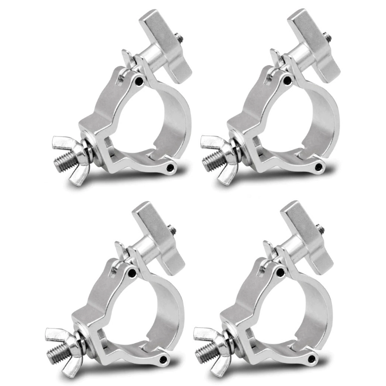 4 ABRAZADERAS TIPO G-CLAMP DE ALUMINIO HD TRUSS 4 ES-512IN - 1